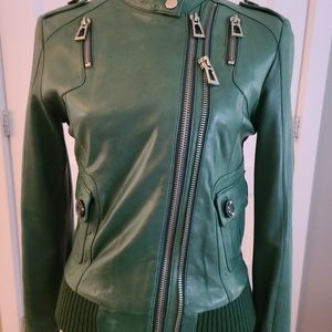 Leather Jacket Moto style